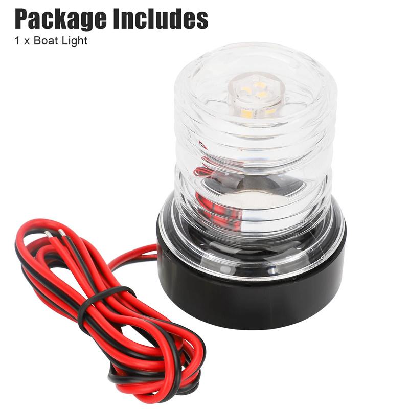 12V Led Navigation Anchor Light 360 Degree All Round For Marine Boat Light Yacht Sailing Lamp Navigation Signal Indicator