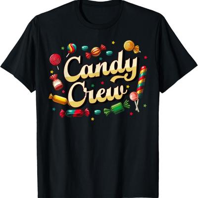 Украшения Candy Land Candy Crew, футболка Sweetie Candy Squad.