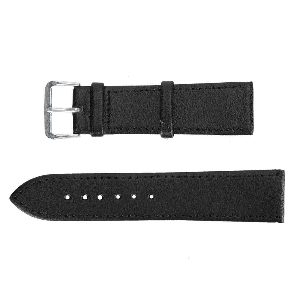 Pin Buckle Watch Band PU Leather Universal Replacement Watch Strap Part Accessory