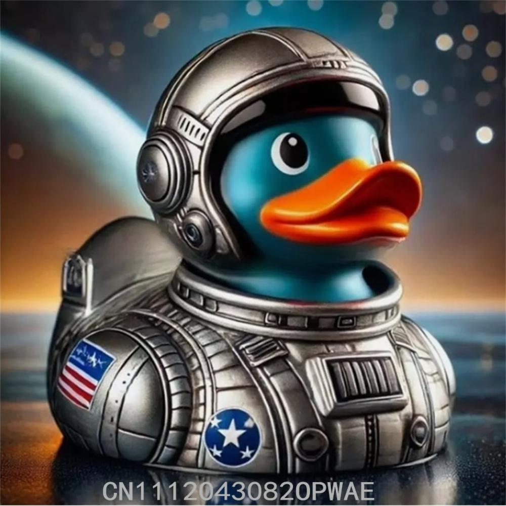 Военная смоляная скульптура утки Ручная работа Арт-ремесло Декор для дома, офиса, стола Подарок-дань уважения ветерану Коллекционный элемент Украшение