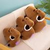 Buttock Capybara Purple Plush Toy Cartoon Stuffed Doll Decoration Gift Kids