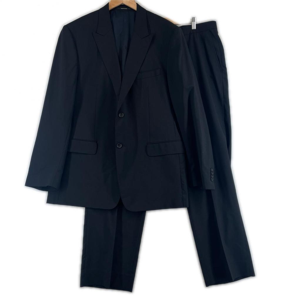 VERSACE Plain setup black mens 56 used