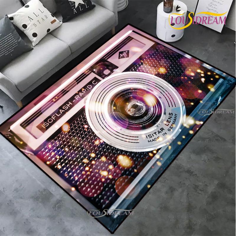Винтажный ковер с камерой детский игровой коврик для гостиной спальни кухни противоскользящие коврики декор реквизит для фотосъемки подарок на день рождения Alfombra