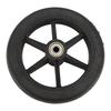 2 шт. Колесо для инвалидной коляски 6 дюймов Запасная часть Аксессуар для электрической инвалидной коляски для большинства электрических инвалидных колясок Черный