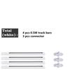 LED Track Light Led Floodlight Dimmable AC85-265V COB Linear Light Grille Lights Rail Lamp 10W 20W 30W 40W For Interior Lightin
