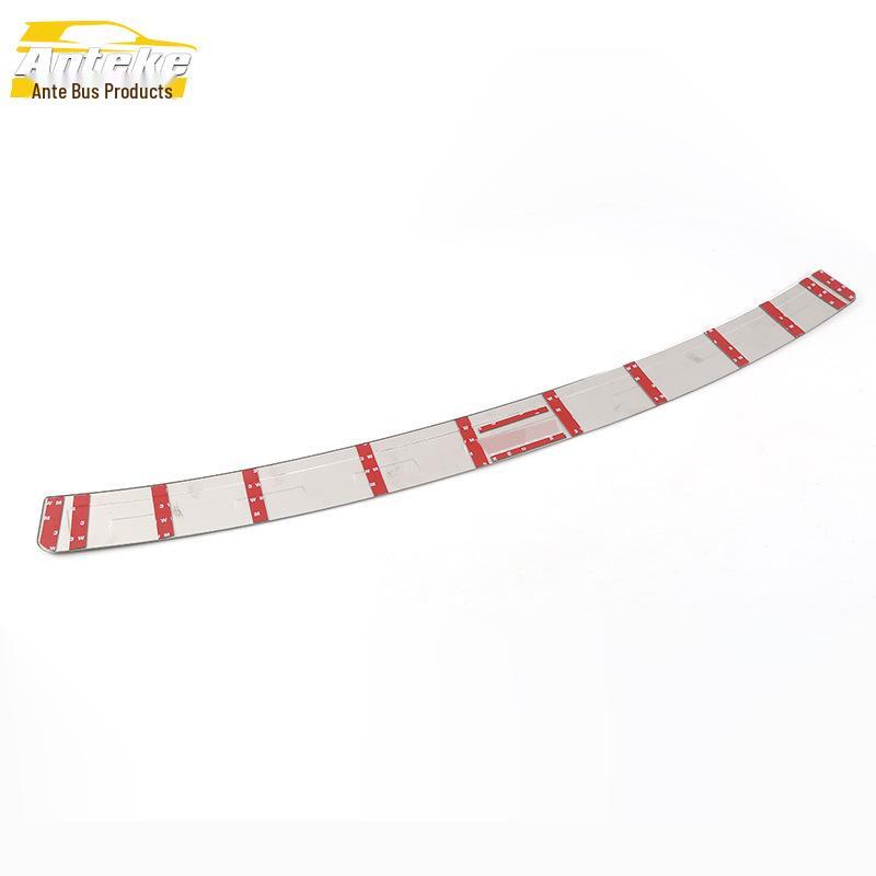 X5 Rear Guard Plate: Stainless Steel Tailgate Trunk Protection Pedal Accessory