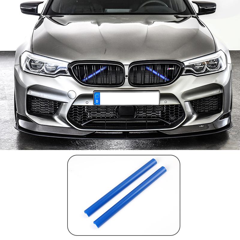 For BMW 1 3 5 Series F20 F30 F31 F34 GT G30 G31 116i 118i 120i 320i 328i Sedan Touring Car Front Grille Trim Strips Accessories