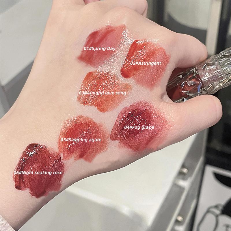 GEGE BEAR Зеркальная помада для губ Lip Glaze Korean Plumping Gloss Lipstick
