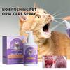 50ML Pet Oral Spray Natural Materials Safe Ingredients Pet Cat Dog Dental Cleaning Spray