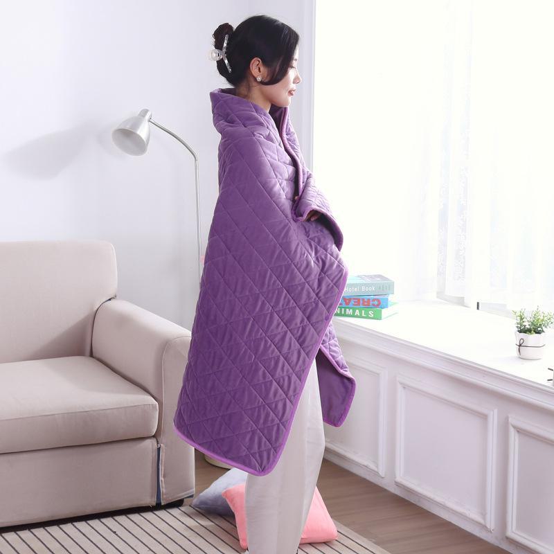 USB Electric Blanket Shawl - 5V Low Voltage, Warm & Portable