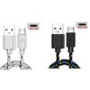 Micro USB Cable Data Sync USB Charger Cable For Samsung S7 Huawei Xiaomi Android Nylon Braided Mobile Phone Cables Fast Charging
