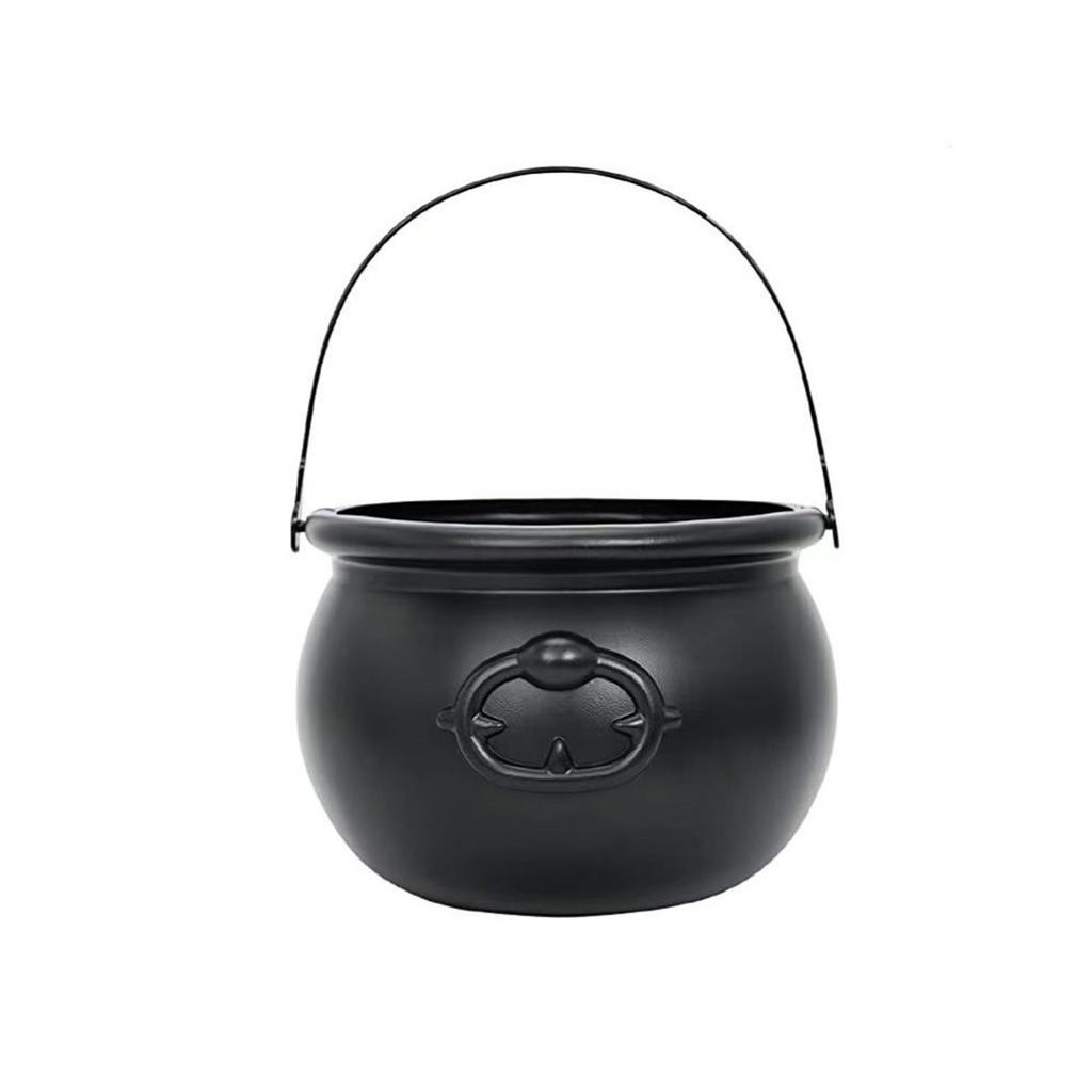 Black Witch Bucket Variety Packaging Candy Bucket Witch Jar Halloween