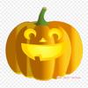 Calabaza Pumpkin Jack O' Lantern Iron On Heat Transfer Printing Vinyl Patches Sticker for Clothes DIY Appliques Washable Patches
