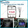 9 Inch Car Frame Fascia Adapter For Toyota Avensis 1990-2004 Android Radio Dash Fitting Panel Kit