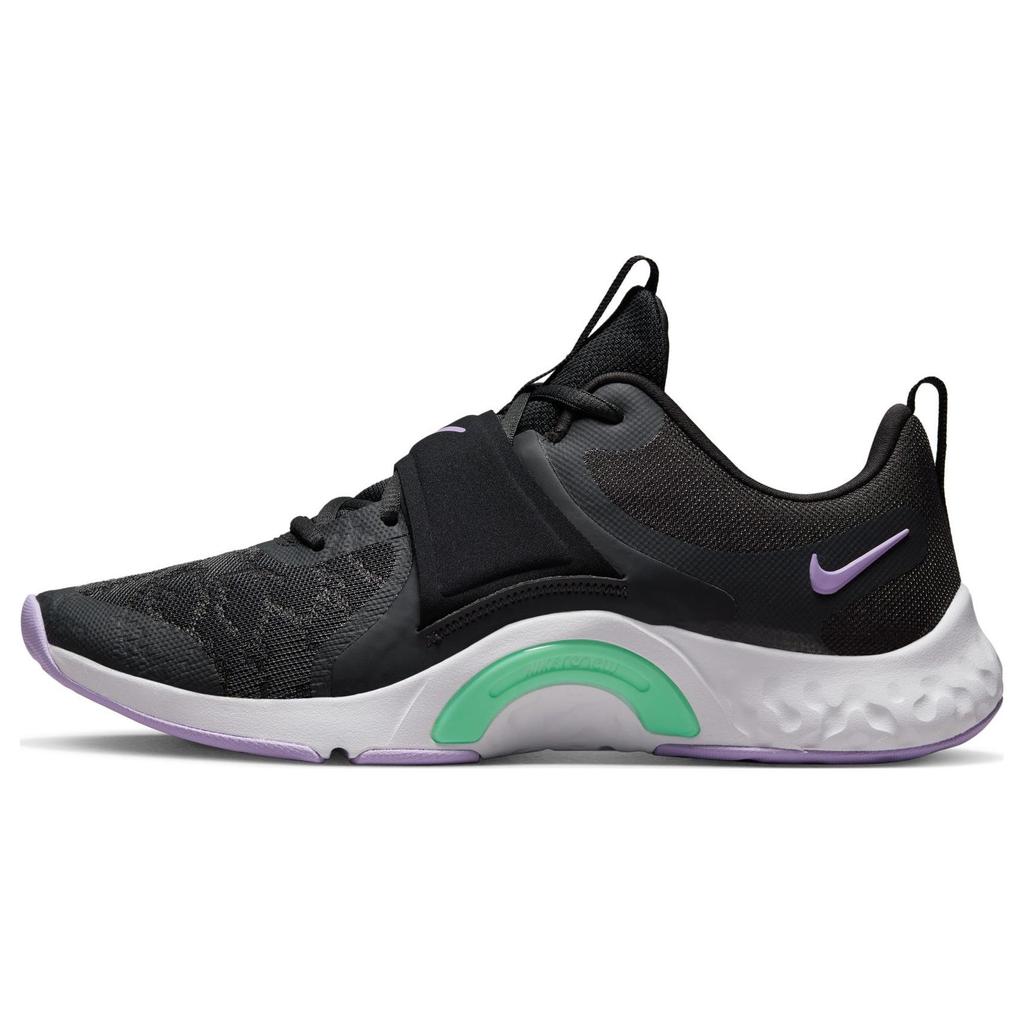 Nike Renew In-Season TR 12 Dark Smoke Grey Lilac Женские кроссовки Белый Черный DD9301-004