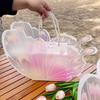 1PC Plastic DIY Dessert Storage Handbag Matte Cake Packaging Bags Packaging Material Butterfly Wings Shape Festival Party