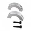 Double Shaft Clamp Double Split Shaft Clamp Secure Stabilize Shafts