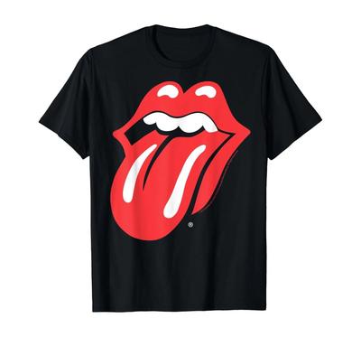 Официальная классическая футболка Rolling Stones с языком, топы, футболка, унисекс, мужская, женская, 100% хлопок