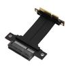 Удлинительный кабель PCIe 4.0 X4 Папа 90 градусов к Мама 180 градусов 8 Гбит/с Gen 4 Удлинительный кабель для видеокарты