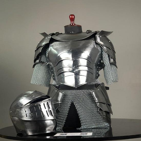 Рыцарский доспех средневековый немецкий полный доспех готический век ролевая игра косплей декор доспехи костюм лучший подарок
