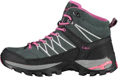 Обувь для треккинга CMP Rigel Mid Waterproof Women grey/fuxia/ice
