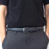 [KOGUMA BELT] Мужской деловой ремень KOGUMA, Ремень для джентльмена, Ремень для костюма, Коровья кожа, Натуральная кожа, Ширина 30 мм (3 см Ширина), Свободно
