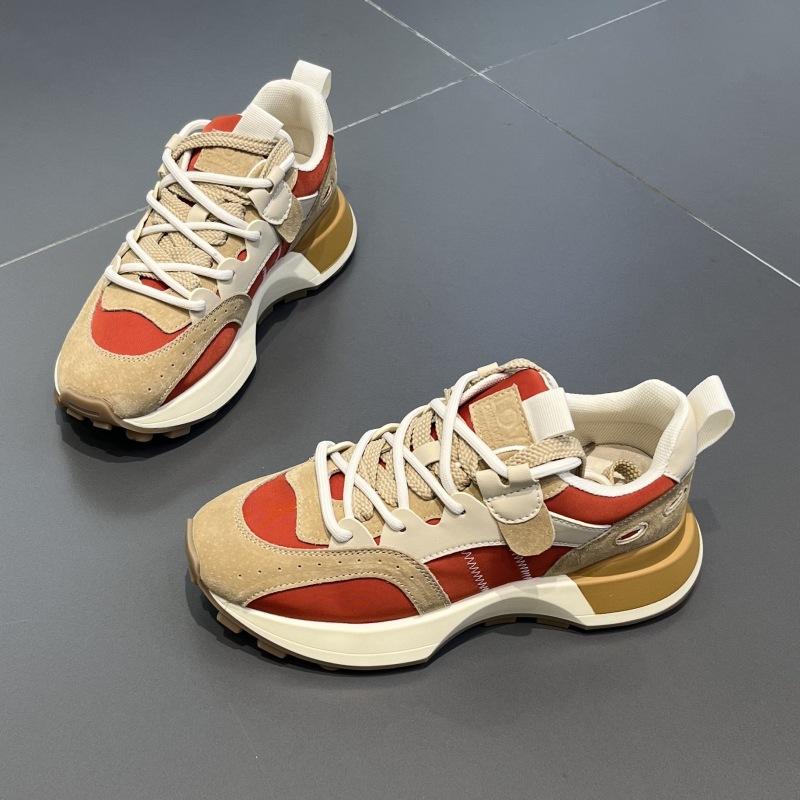 Туфли Форрест Гамп, женские весенне-осенние новые универсальные модные туфли с тонкой талией, одинаковые по цвету, для папы