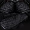 Winter Plush Car Seat Cushion Set with Heating, Non-Slip Feature - Thickened, Universal Fit, Single-Piece and Three-Piece Options for Rear Seat.