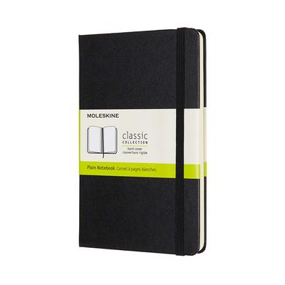 Moleskine Классический средний блокнот QP052, Твердый переплет, Размер, Черный, Цвет,