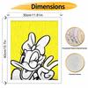 Disney Daisy Duck digital oil painting diy coloring handpainted handpainted filling home decoration gift art wall decor hobby supplies