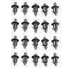 20pcs Toyota Suzuki 6.5-7mm Hole Pillar Door Push Rivet Trim Clip Grille Clip Interior Lining Compatible