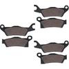 LOCOPOW Outlander Brake Pads For Can Am Outlander 450 500 570 650 700 800 850 1000 1000R Max PRO HD5 HD7 2013 2014 2015 2016 2017 2018    OEM