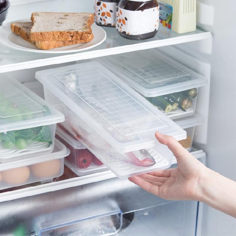 Контейнеры для хранения продуктов, корзины для сохранения свежести в холодильнике для мяса, рыбы, овощей