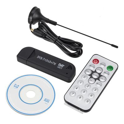Мини-портативный ТВ-стик 820T2 Цифровой USB 2.0 ТВ-приемник DVB-T DAB + FM RTL2832U SDR Тюнер-приемник 25-1760 МГц Частотный донгл