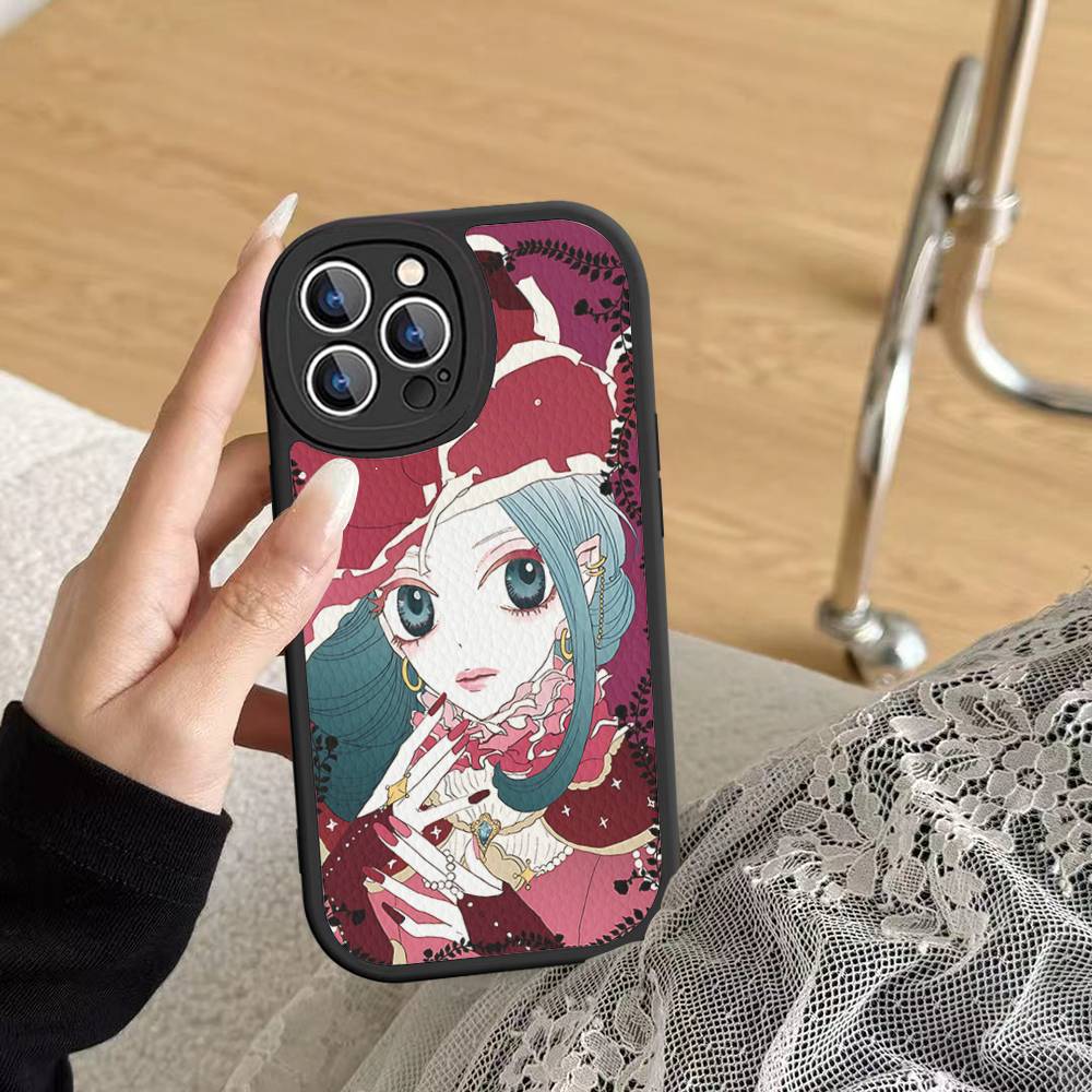 Anime S-Sugar Sugar Phone Case For IPhone 16 15 14 13 12 11 Pro Max Plus Leather Cover