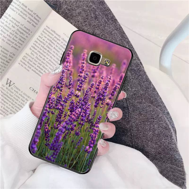 Фиолетовые цветы лаванды Чехол для телефона для Samsung Galaxy A 51 30s a71 Мягкий силиконовый чехол для A21s A70 10 A30