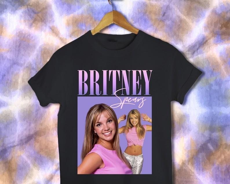 Britney Rap T-Shirt, 90s Shirt, Vintage Britney, Britney T-Shirt Y2K, Hip-Hop In
