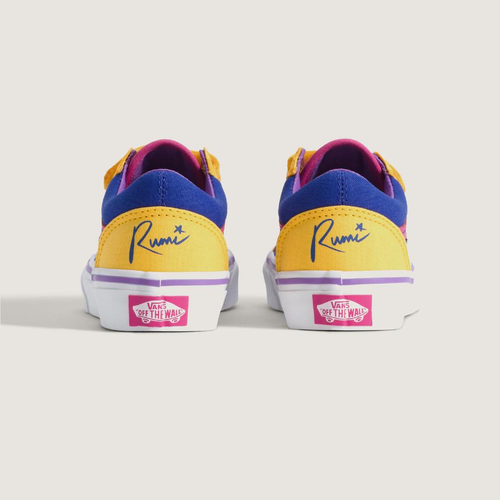 [VANS] Old Skool Velcro [VN000V21YLW-KPOP DEMON HUNTERS RUMI YELLOW]