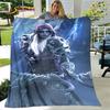 WOW, World of Warcraft Game Gamer, мягкое плюшевое одеяло, фланелевое одеяло, одеяло для гостиной, спальни, кровати, дивана, чехол для пикника