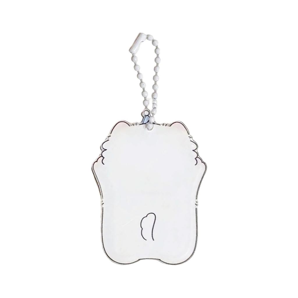 K-pop Держатель для фотокарточек Брелок Держатель для ID-бейджа с брелоком Подвеска для студенческого проездного билета для школы, офиса, путешествий