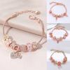 Сочетающийся многоэлементный браслет с шармами для женщин, для повседневной носки, аксессуары для вечеринок, подарочные украшения