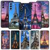 Красный зонт Эйфелева башня Чехол для телефона для Samsung Galaxy S25 Edge S24 S23 S22 S20 Ultra S21 FE 5G S10 Plus Мягкий ТПУ чехол