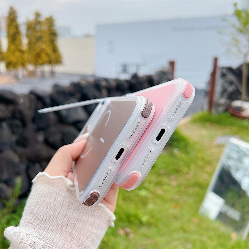 High Quality Transparent for Magsafe Magnetic Mobile Phone Case for 17 Pro Air 16 15 14 13 12 11 Lens Protection Cover