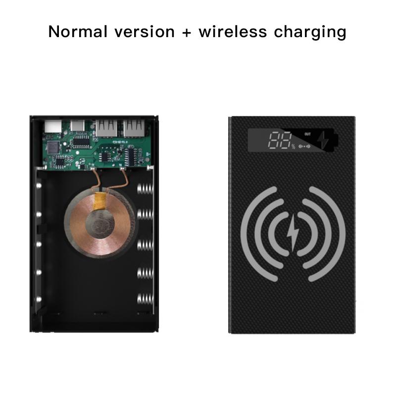 Чехол CX5 Power Bank Съемный DIY 5x18650 Чехол для зарядного устройства Быстрая зарядка Power Bank Box для смартфона Чехол для зарядного устройства «сделай сам»