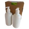 Dozownik Do Mydła W Płynie Szklany Brązowy Z Pompką 500Ml Zestaw 2Szt Eko