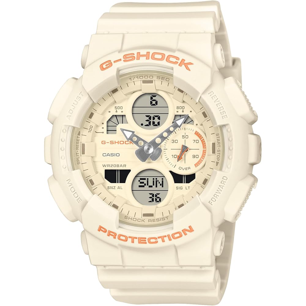 Casio G-Shock GMA-S140-7AJF Women's White Watch Eco-Friendly Material