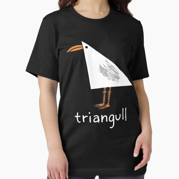 Triangull Funny Seagull Geometry Pun Cute Bird Illustration Essential T-Shirt