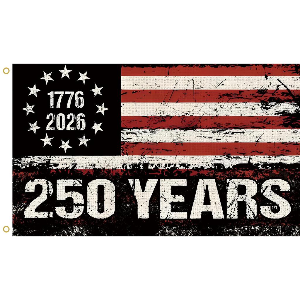 Флаг США к 250-летию, садовый флаг для украшения