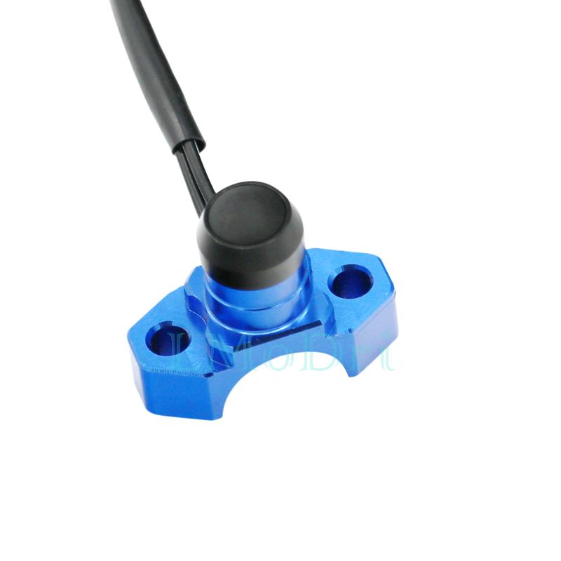 LMoDri Алюминиевый переключатель мотоцикла с ЧПУ, ручная кнопка возврата, крепление на руль, переключатели фар на фары