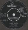 7-дюймовая пластинка МАТТ МОНРО I Love You Too R5150 Parlophone 1964 UK Поп Б/у